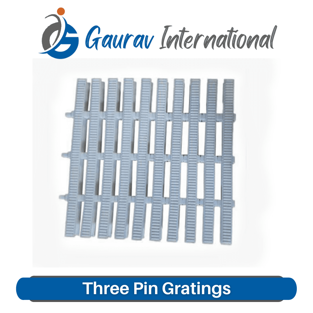 Three Pin Gratings